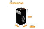 Battery 4V 4.5AH