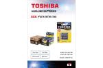 TOSHIBA in blister-tray AAA LR03